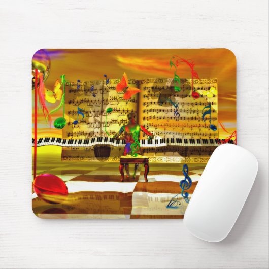 Klavierkunst Mousepad (Mit Mouse)