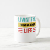 Klavierlehrer Kaffeetasse (VorderseiteRechts)
