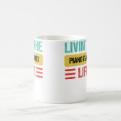 Klavierlehrer Kaffeetasse (Mittel)