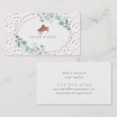 Klavierlehrer Visitenkarte (Vorne/Hinten)