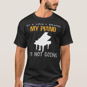 Klavierleidenschaft T-Shirt - Wenn ich mein Klavie