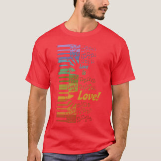 Klavierliebe ist Liebe Freunde T-Shirt