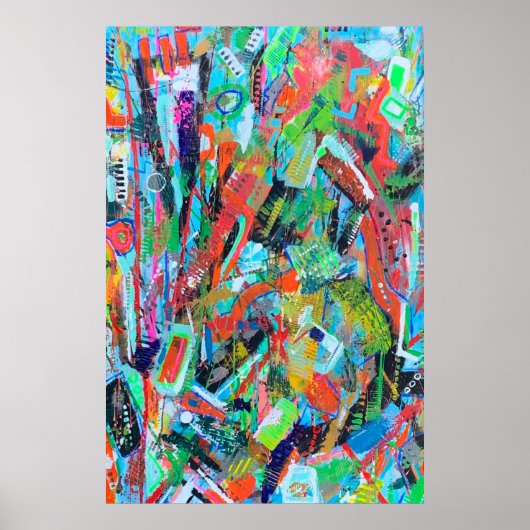 Klaviermann 24 x 36 Poster (Vorne)