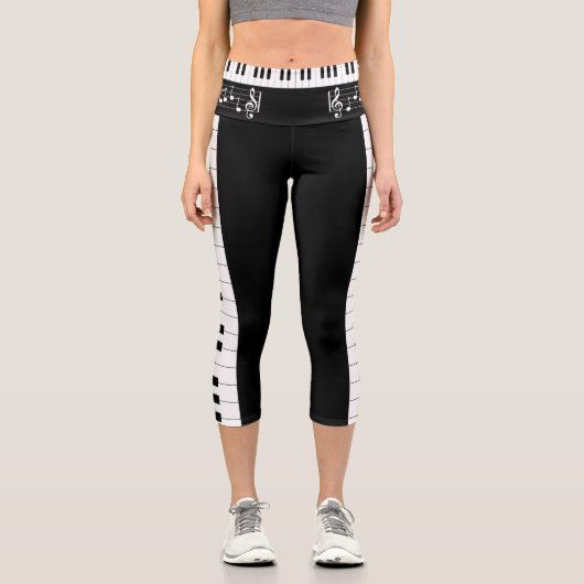 Klaviermusik Capri Leggings (Vorderseite)