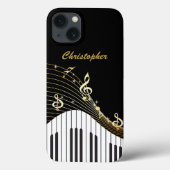 Klaviermusik Case-Mate iPhone Hülle (Rückseite)