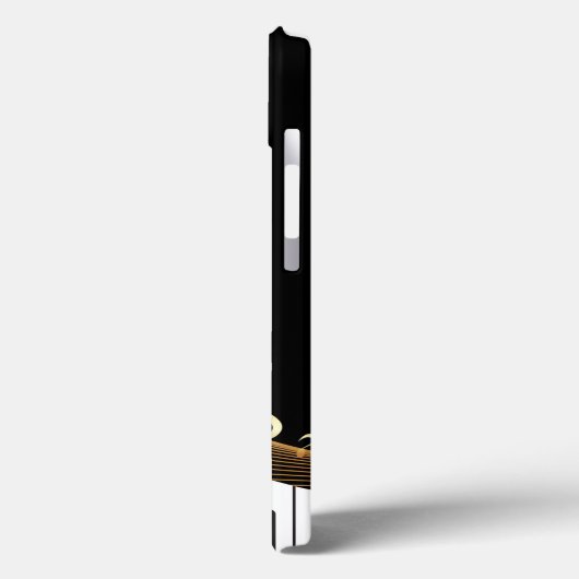 Klaviermusik Case-Mate iPhone Hülle (Rückseite / Links)