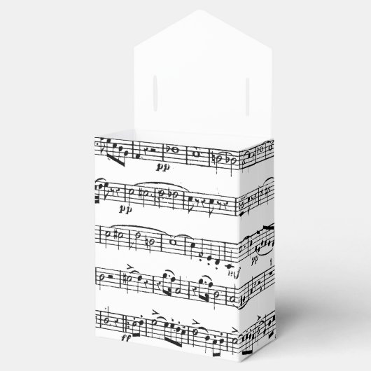 Klaviermusik Geschenkschachtel (Geöffnet)