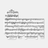 Klaviermusik Geschenkschachtel (Ungefaltet)