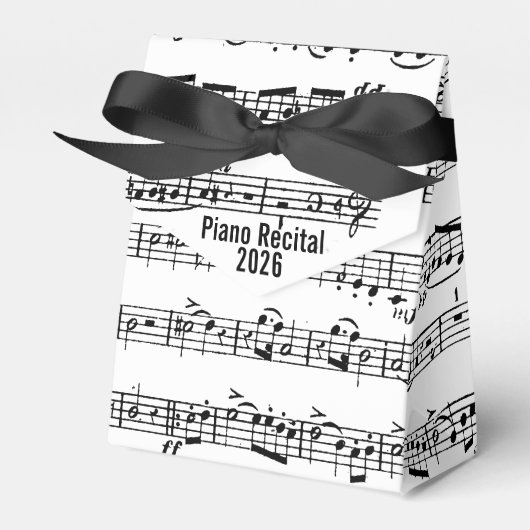 Klaviermusik Geschenkschachtel (Vorderseite)