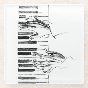 Klaviermusik Glasuntersetzer