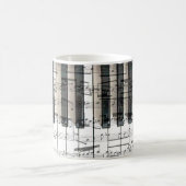 Klaviermusik Kaffeetasse (Mittel)