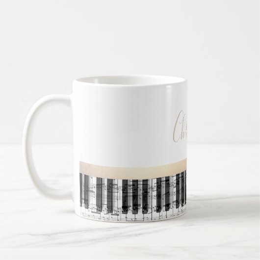 Klaviermusik Kaffeetasse (Links)