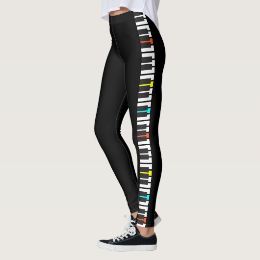Klaviermusik Leggings (Links)