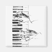 Klaviermusik Magnet (Vorne)