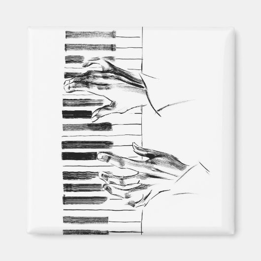Klaviermusik Magnet (Vorne)