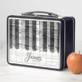 Klaviermusik Metall Brotdose (Beispiel)