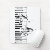 Klaviermusik Mousepad (Mit Mouse)