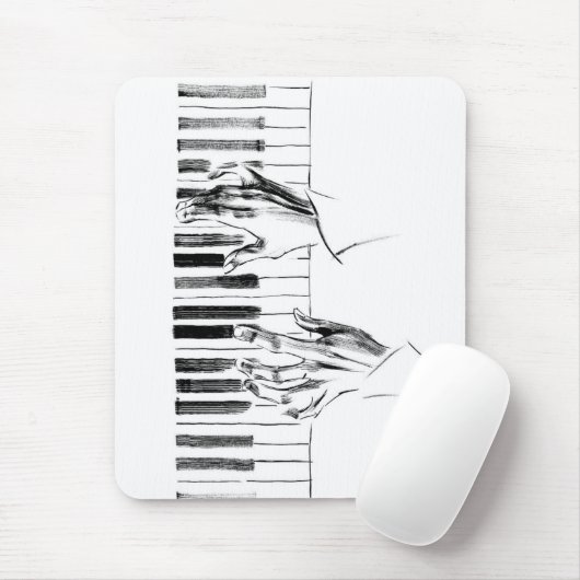 Klaviermusik Mousepad (Mit Mouse)