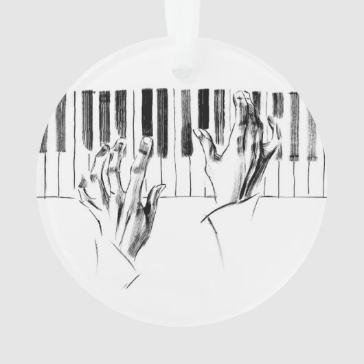 Klaviermusik Ornament (Rückseite)