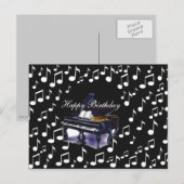Klaviermusik_ Postkarte (Vorne/Hinten)