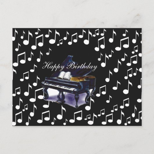 Klaviermusik_ Postkarte (Vorderseite)
