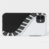 Klaviermusikdesign Case-Mate iPhone Hülle (Rückseite (Horizontal))