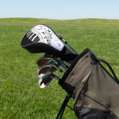 Klaviermusikdesign Golf Headcover (In SItu)