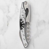 Klaviermusikdesign Kellnermesser (Rückseite)