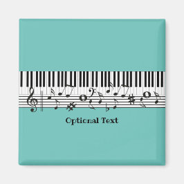 Klaviermusikdesign-Magnet Magnet