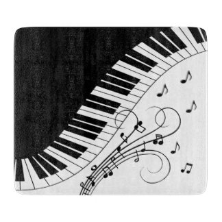 Klaviermusikdesign Schneidebrett