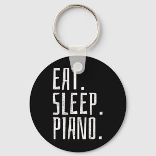 Klaviermusikinstrument Pianist Vintages Geschenk Schlüsselanhänger
