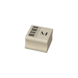 Klaviermusiklehrer Gummistempel