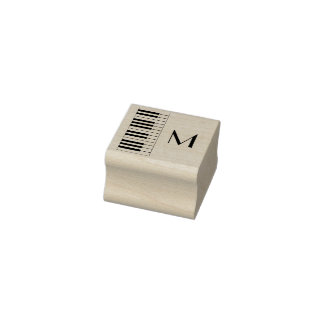 Klaviermusiklehrer Gummistempel