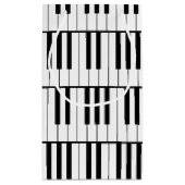 Klaviermusiklehrer Kleine Geschenktüte (Rückseite)