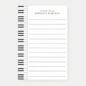 Klaviermusiklehrer Post-it Klebezettel (Vorderseite)