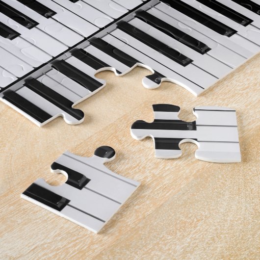 Klaviermuster Puzzle (Seite)