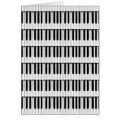 Klaviermusterkarte (Vorne)