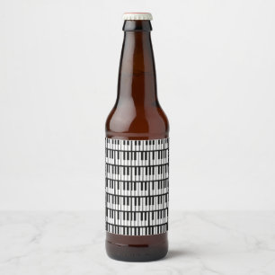 Klavierschlüssel Bierflaschenetikett