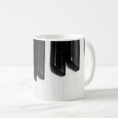 Klavierschlüssel Kaffeetasse (VorderseiteRechts)