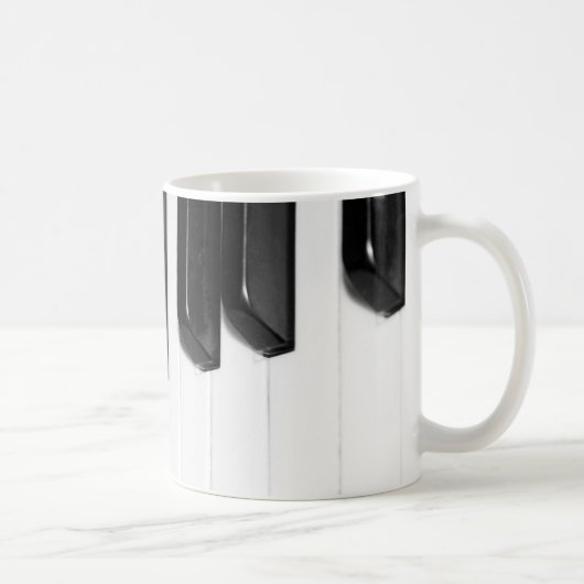Klavierschlüssel Kaffeetasse (Rechts)