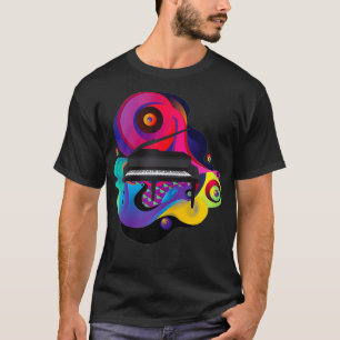 Klavierspiel Musik Keyboard Pianist Colo T-Shirt