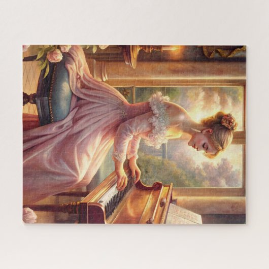 Klavierspielen Puzzle (Horizontal)