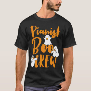 Klavierspieler Boo Crew Halloween-Kostüm passt Kla T-Shirt