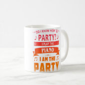 Klavierspieler Kaffeetasse (VorderseiteRechts)
