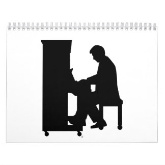 Klavierspieler Kalender