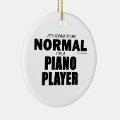 Klavierspieler Keramik Ornament (Rechts)