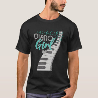 Klavierspieler Pianist Klaviermusik T-Shirt