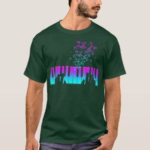 Klavierspielgeschenk Hände Klaviermusiker T-Shirt