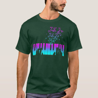 Klavierspielgeschenk Hände Klaviermusiker T-Shirt