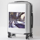 Klavierstühlen Aufkleber (Koffer)